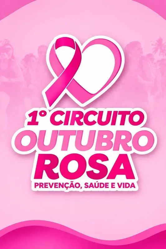 1° CIRCUITO OUTUBRO ROSA logo