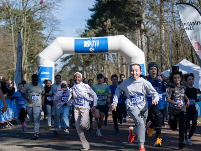 10 km de l'UNICEF logo