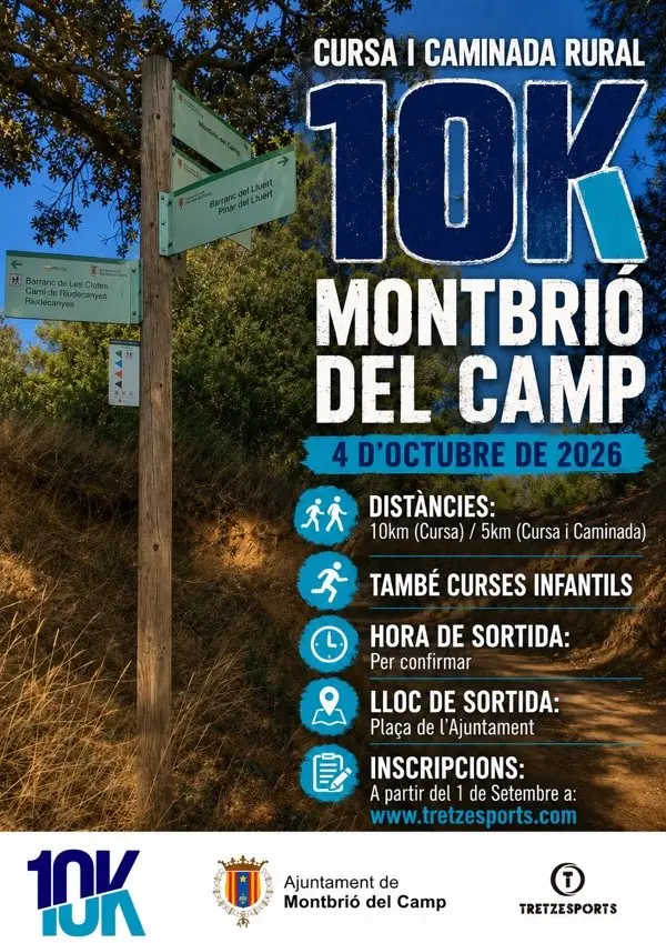 10K MONTBRIO DEL CAMP 2026 logo