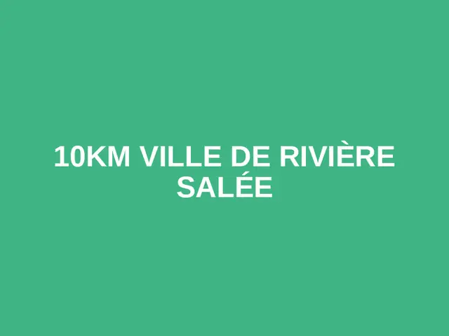 10km Ville de Rivière Salée logo