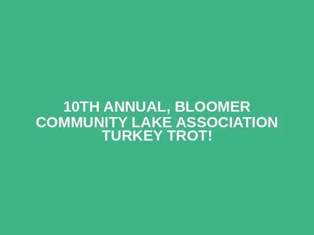 10th Annual, Bloomer Community Lake Association Turkey Trot! logo