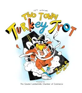 11th Annual Lambertville - New Hope Two Town Turkey Trot! Thanksgiving 2026 logo