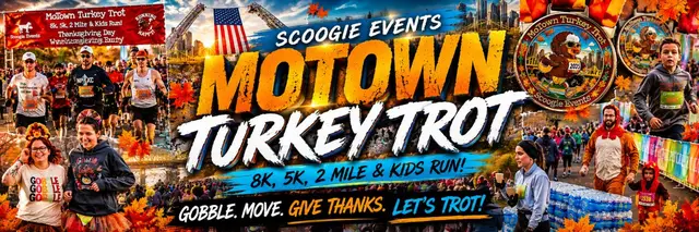 10th Annual MoTown Turkey Trot logo