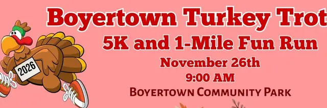 11th Annual Boyertown Turkey Trot logo