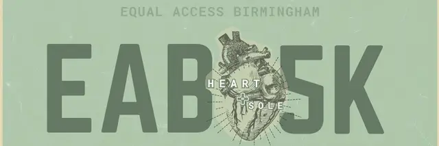 11th Annual Equal Access Birmingham Heart + Sole 5K logo