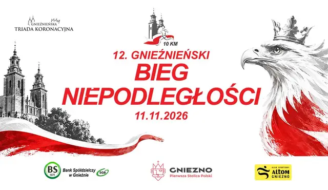 12. Gnieźnieński Bieg Niepodległości logo
