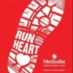 12th Annual Methodist Mansfield Run With Heart logo
