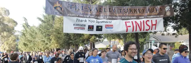 12th Annual Tri-Valley Turkey Burn logo