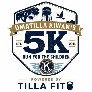12th  Annual Umatilla Kiwanis 5K for the Kids logo