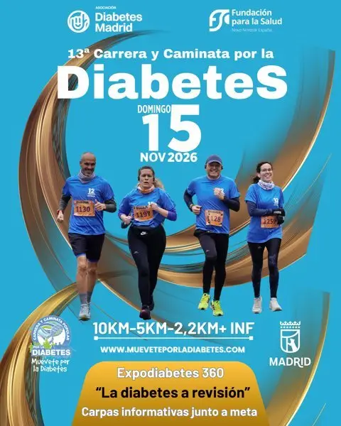 13ª Carrera y Caminata Popular por la Diabetes logo