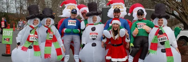 13th Annual Jingle Run 5K logo