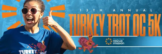 13th Annual Turkey Trot OC 5K logo