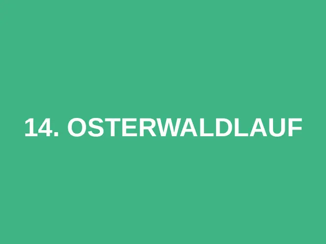 14. Osterwaldlauf logo