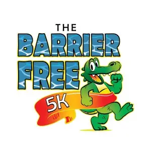 15th Annual Barrier Free 5K logo