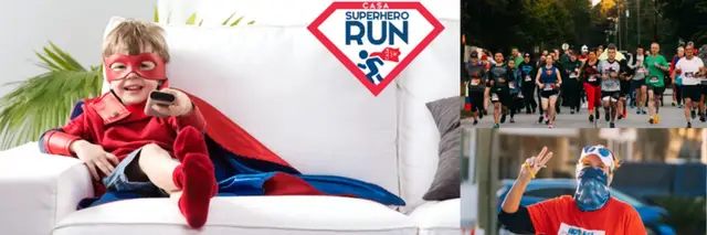 14th Annual CASA Ogeechee Superhero Run logo