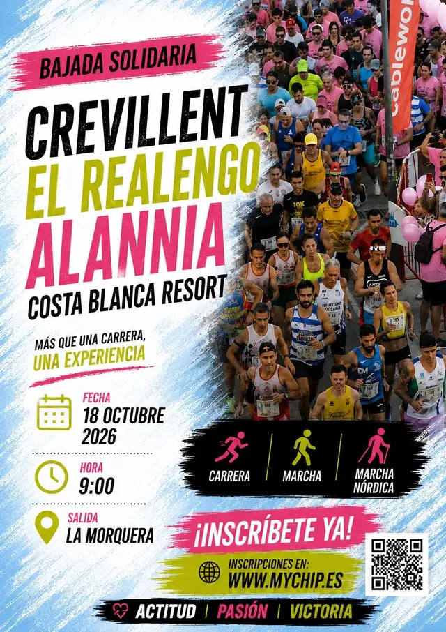 15a. BAJADA SOLIDARIA CREVILLENT - EL REALENGO - ALANNIA COSTA BLANCA RESORT, 2026 logo