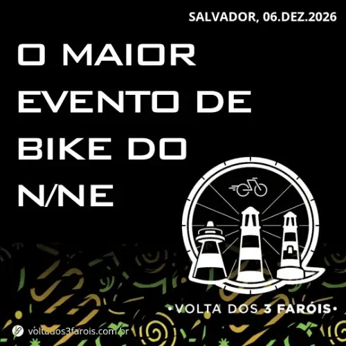 15ª VOLTA DOS 3 FARÓIS logo