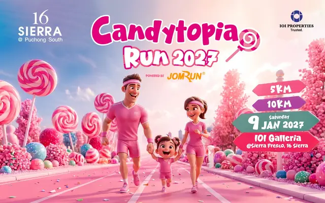 16 Sierra Candytopia Run logo