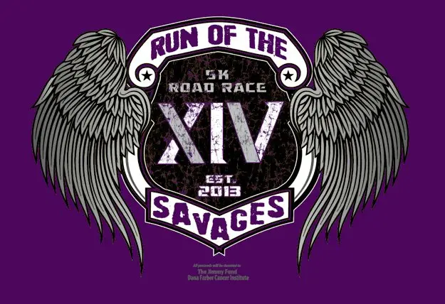 16th Run of the Savages 5K logo