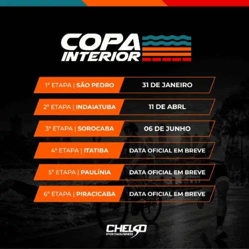 19ª COPA INTERIOR DE TRIATHLON - COMBO 6 ETAPAS logo