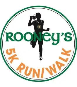 20th Annual Rooney's 5K Run/Walk logo