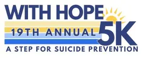 20th Annual With Hope 5K logo