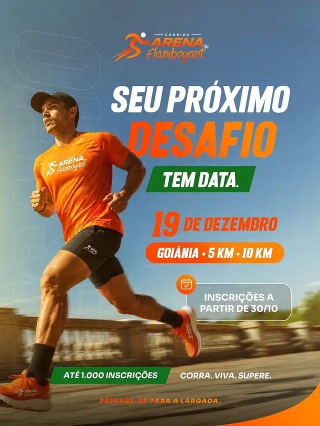1ª CORRIDA ARENA FLAMBOYANT logo