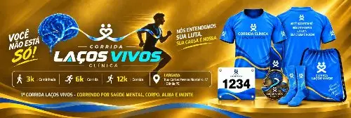1ª CORRIDA CLÍNICA LAÇOS VIVOS logo