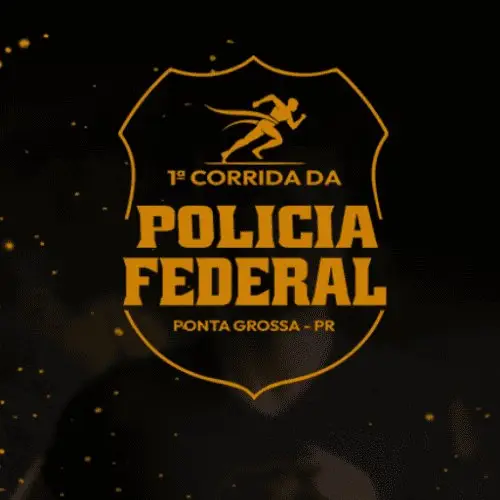 1ª CORRIDA DA POLÍCIA FEDERAL EM PONTA GROSSA - PR logo