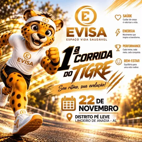 1ª CORRIDA DO TIGRE logo
