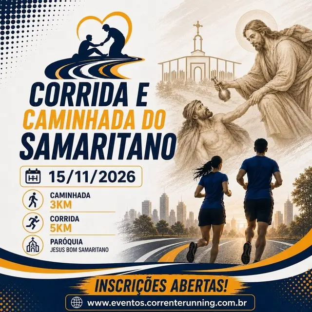 1ª Corrida e Caminhada do Samaritano logo