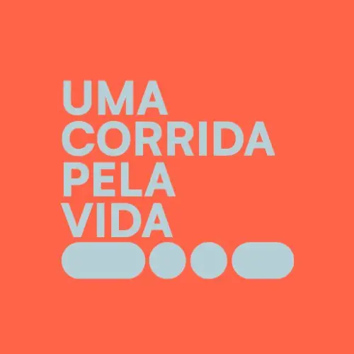 1ª CORRIDA PELA VIDA - DANDO O SANGUE logo