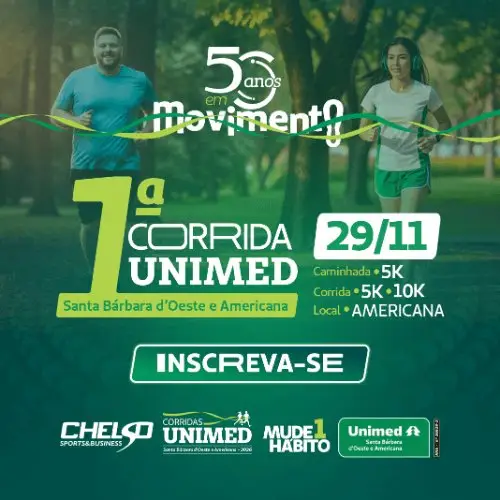 1ª CORRIDA UNIMED logo