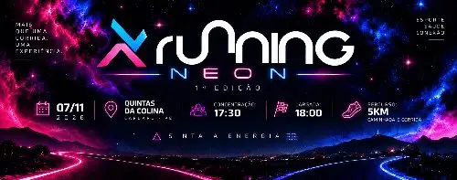 1ª CORRIDA X - RUNNING logo