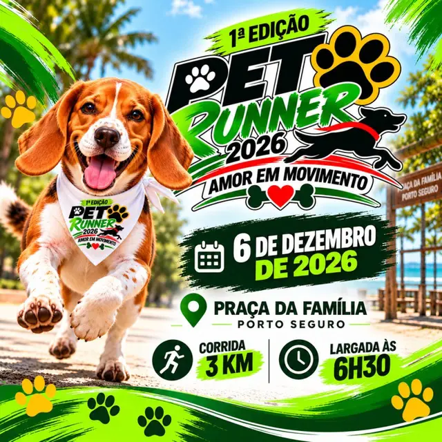 1ª EDIÇÃO PET RUNNER 2026 logo