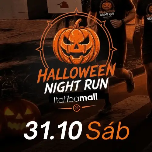 1º Corrida Halloween Night Run Itatiba Mall logo