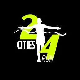 2 Cities 4 Run logo
