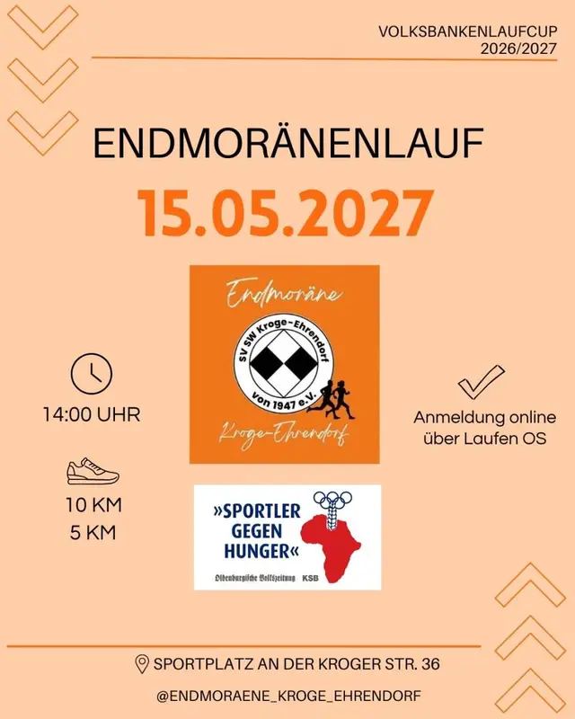 2. Endmoränenlauf Kroge-Ehrendorf 2027 logo