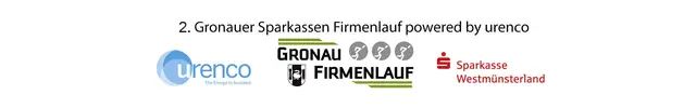 2. Gronauer Sparkassen Firmenlauf powered by URENCO logo