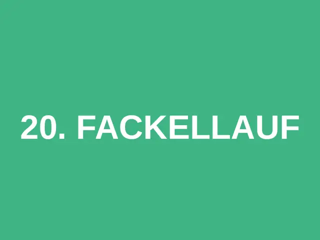 20. Fackellauf logo