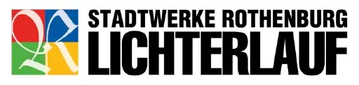 20. Stadtwerke Rothenburg Lichterlauf logo