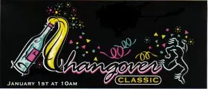 2026 Hangover Classic 10 Mile and 5K logo