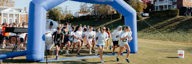 2026 Alpha Phi Thankful 5k Race logo