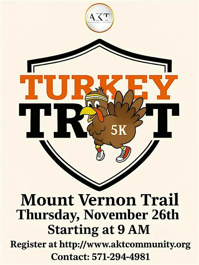 2026 Annual AKT Turkey Trot 5K/10K logo