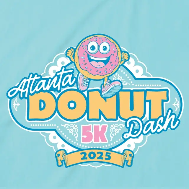 2026 Atlanta Donut Dash 5K logo