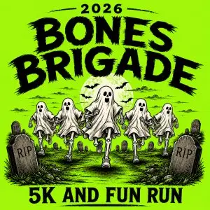 2026 Bones Brigade 5k & Fun Run/Walk logo