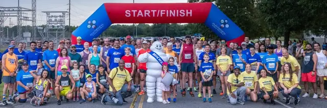 2026 Edouard Michelin Memorial 5k logo