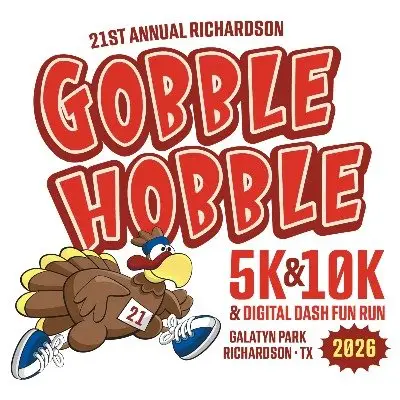 2026 Gobble Hobble 5K, 10K & Digital Dash Fun Run logo