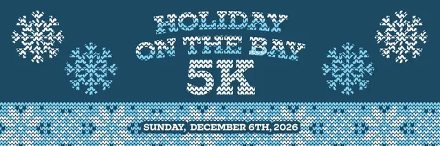 2026 Holiday on the Bay 5K and Kids Dash logo