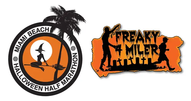 2026 Miami Beach Halloween Half Marathon & Freaky 4-Miler logo